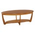 5844 Nathan Shades Sunburst Top Oval Coffee Table - TK975