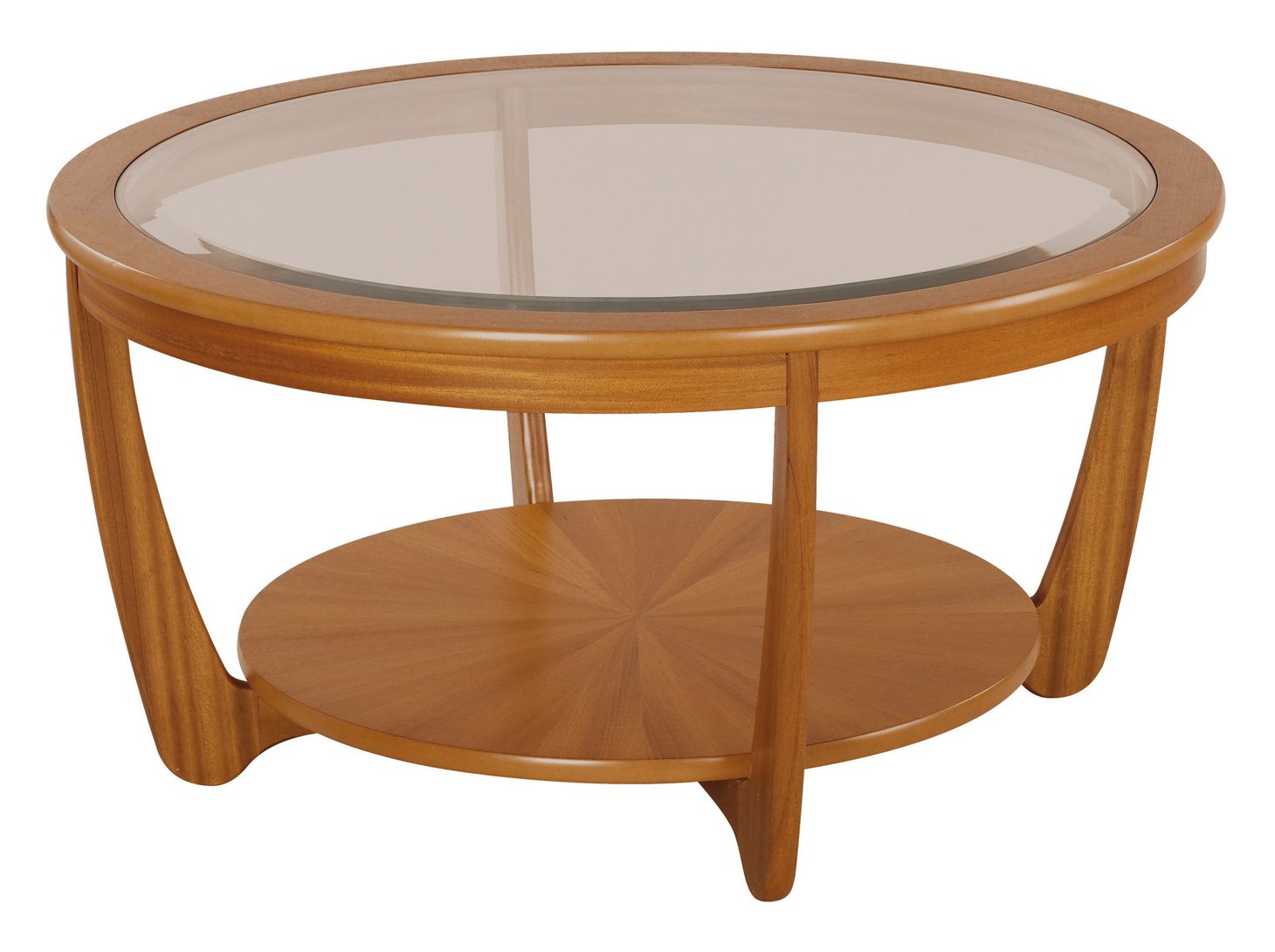 Nathan round coffee table discount