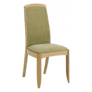 Nathan Oak 3805 Fully Upholstered Dining Chair - 226