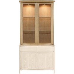 Shadows Two Door Display Top Unit with Sideboard Base - Complete Unit Top and Base (302B & 302T)