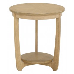 Shadows Sunburst Top Round Lamp Table - 971