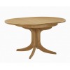 Nathan Oak 2125 Circular Pedestal Dining Table - 105
