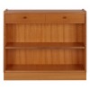 6454 Nathan Classic Low Open Bookcase NCL-6454-TK