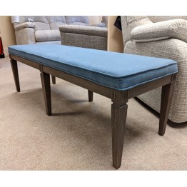 Nathan Helsinki Bench with upholstered top  - ONLY ONE LEFT