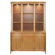 4804 Nathan Shades Shaped Glass Door Display Top Unit and 1814 Sideboard Base - Complete Unit (TK303T & TK303B)