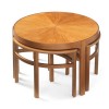 5604 Nathan Classic Sunburst Trinity Nest of 3 Tables - LIMITED NUMBERS AVAILABLE