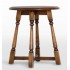 3177 Wood Bros Old Charm Round Lamp Table