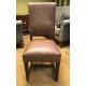 Old Charm Chatsworth OC3214 Dining Chair in Leather