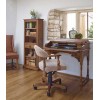 3032 Wood Bros Old Charm Captains Office Chair in Fabric