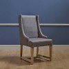3063 Wood Bros Old Charm Lichfield Dining Chair in Fabric
