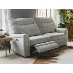 Parker Knoll Hudson Power Recliner Large 2 Seater Sofa with Adjustable Headrest & Lumbar - 5 Year Guardsman Furniture Protection Included For Free!