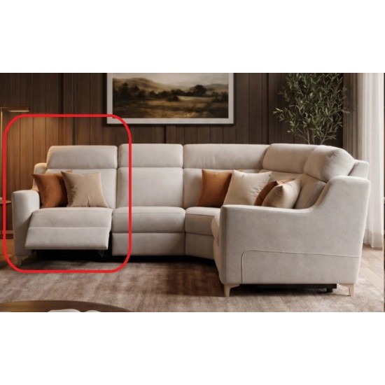 Parker Knoll Alina - Modular Unit - Power Recliner Arm End Unit LHF or RHF with Adjustable Headrest & Lumbar