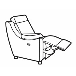 Parker Knoll Arizona - Modular Unit - Power Reclining End Unit - LHF or RHF  - 5 Year Guardsman Furniture Protection Included For Free!