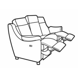 Parker Knoll Arizona Manual Reclining 3 Seater Sofa - 5 Year Guardsman Furniture Protection Included For Free!
