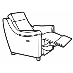 Parker Knoll Manual Recliner Chair - 5 Year Guardsman Furniture Protection Included For Free!