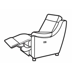 Parker Knoll Arizona - Modular Unit - Power Reclining End Unit - LHF or RHF  - 5 Year Guardsman Furniture Protection Included For Free!
