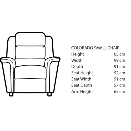 Parker Knoll Colorado Small Chair - 5 Year Guardsman Furniture Protection Included For Free!