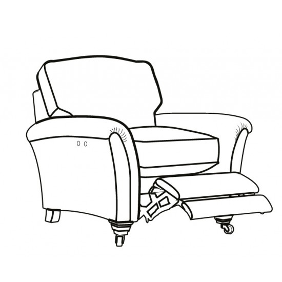 Parker Knoll Devonshire Armchair with Powered Footrest - 5 Year Guardsman Furniture Protection Included For Free!