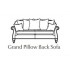 Parker Knoll Eastbury Grand Sofa - Pillow Back Version - 5 Year Guardsman Furniture Protection Included For Free! - SPRING PROMO PRICE NOW ON - ENDS 2ND JUNE!