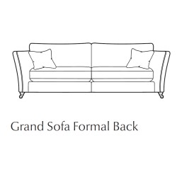 Parker Knoll Harlow Grand Sofa - Formal Back Version - 5 Year Guardsman Furniture Protection Included For Free! - SPRING PROMO PRICE NOW ON - ENDS 2ND JUNE!