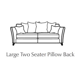 Parker Knoll Harlow Large 2 Seater Sofa - Pillow Back Version - 5 Year Guardsman Furniture Protection Included For Free! - SPRING PROMO PRICE NOW ON - ENDS 2ND JUNE!