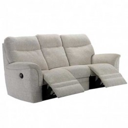 Parker Knoll Hudson Manual Recliner 3 Seater Sofa 