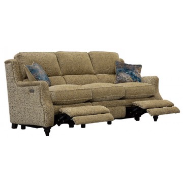 Parker Knoll Newbury 3 Seater Sofa with Power Footrests