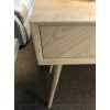 Forino Oak Two Drawer Console Table 