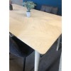  SHOWROOM CLEARANCE ITEM - Milano Design Oak Table and 4 Chairs