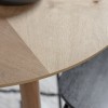 Forino Oak Round Dining Table 