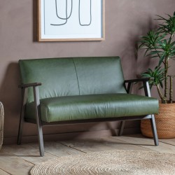 Harrington Leather Sofa - Two Colours Available