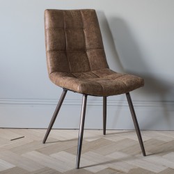 Gallery Direct Darwin Dining Chairs  - Price for a pair - Two Colours Available