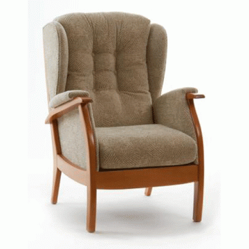 Abbey Chair - High Seat Version - Winged Version