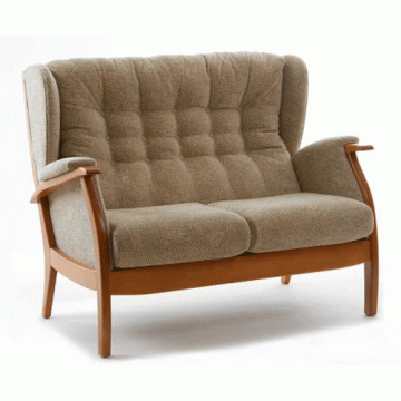 Abbey Two Seater Sofa - Winged Version