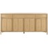 Shadows Shaped 4 Door Sideboard - 304B 