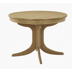 Shadows Circular Pedestal Dining Table - 105