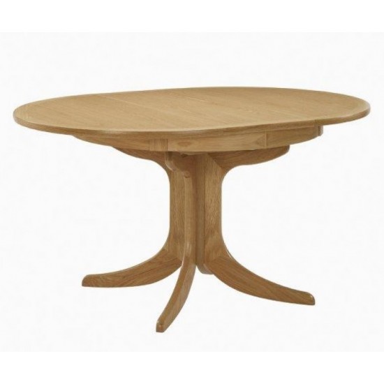 Shadows Circular Pedestal Dining Table with Sunburst Top - 115