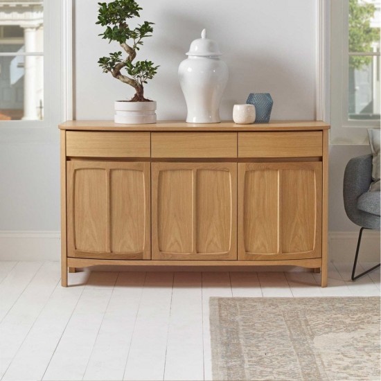 Shadows Shaped 3 Door Sideboard - 303B 