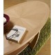 Shadows Sunburst Top Oval Coffee Table - 975 