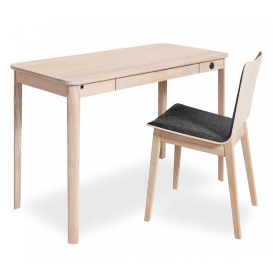 Skovby SM131 Desk - Top in White Laminate