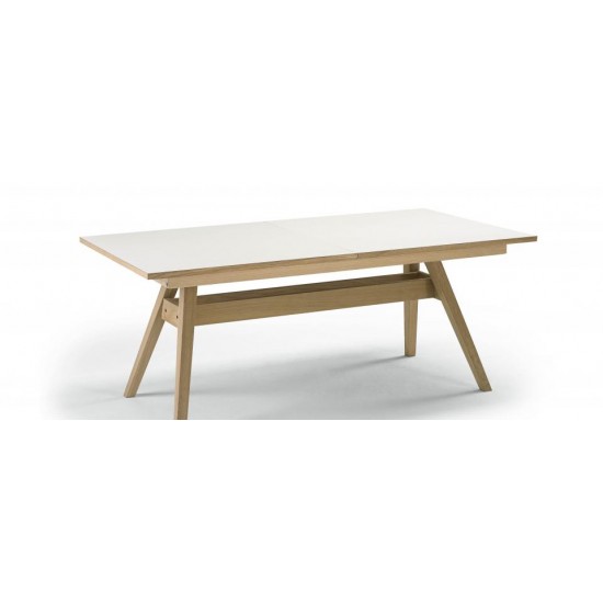 Skovby SM11 Dining Table - Top in White Laminate