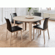 Skovby SM112 Dining Table - White Laminate Top