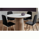 Skovby SM33 Dining Table - Black Nano Laminate Top