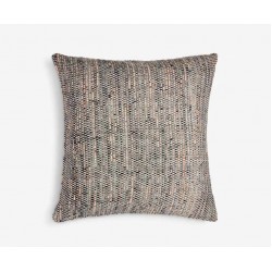 Large Square Blue Grey Black Scatter Cushion