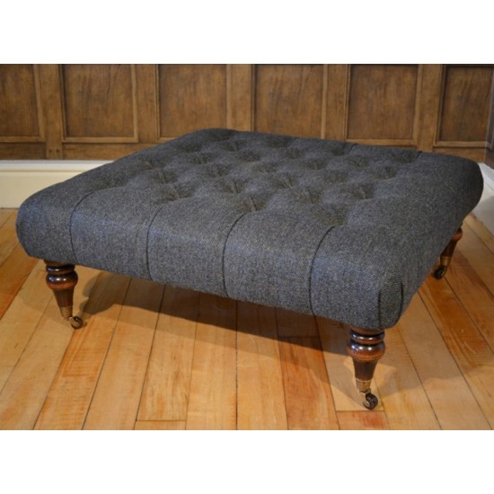 Tetrad Dalmore Square Footstool - 5 Year Guardsman Furniture Protection Included For Free!