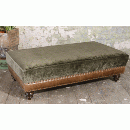 Tetrad Constable Small Square Footstool