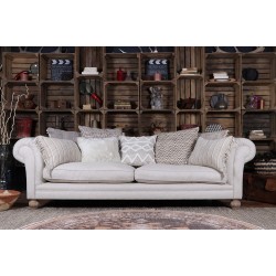 Tetrad Elgar Grand Sofa with Decorative Scatters - 5 Year Guardsman Furniture Protection Included For Free!