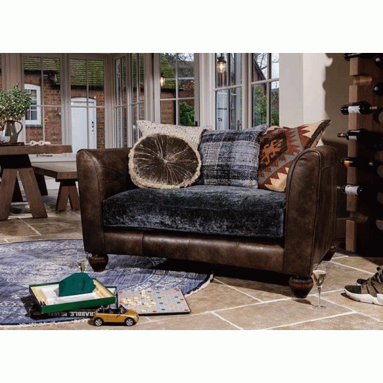 Tetrad Lowry Curved Snuggler - 5 Year Guardsman Furniture Protection Included For Free!