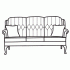 Vale Elba 3 Seater Sofa