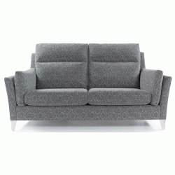 Vale Ezra High Back 3 Seater Settee (2 Cushion)